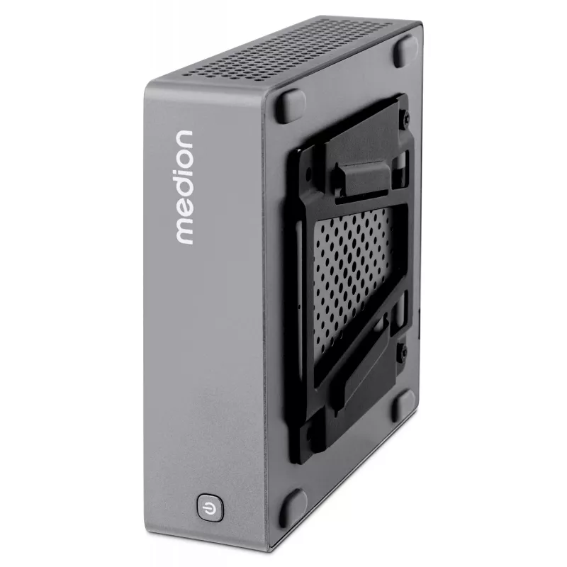 MEDION S06 MD35315 Intel® Core™ i3 i3-1315U 8 GB DDR4-SDRAM 512 GB SSD Mini-PC plateado
