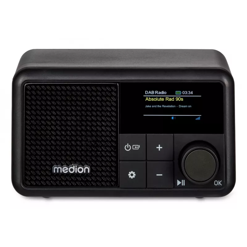 MEDION LIFE S66822 radio digital portátil negro