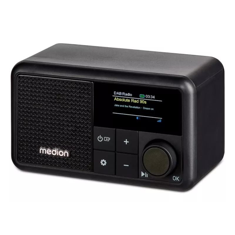 MEDION LIFE S66822 radio digital portátil negro