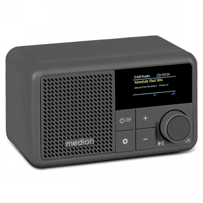 MEDION LIFE S66822 radio digital portátil gris