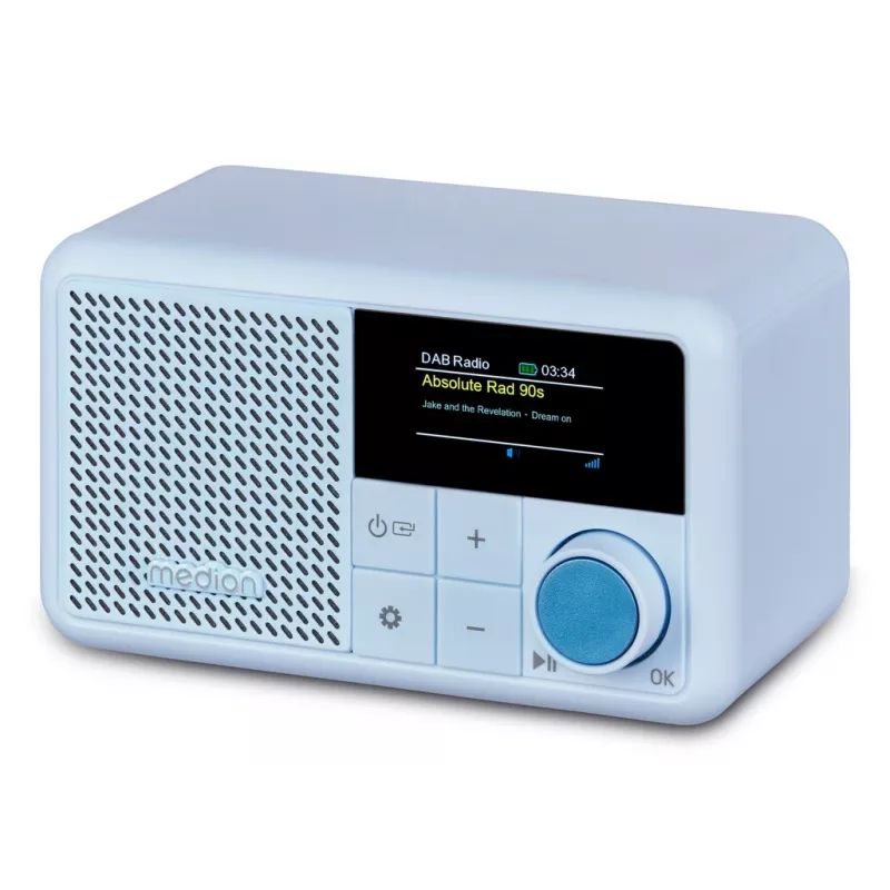 MEDION LIFE S66822 radio digital portátil aqua