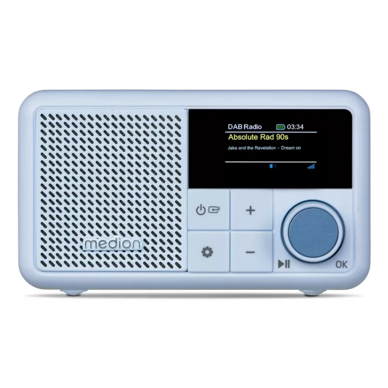 MEDION LIFE S66822 radio digital portátil aqua