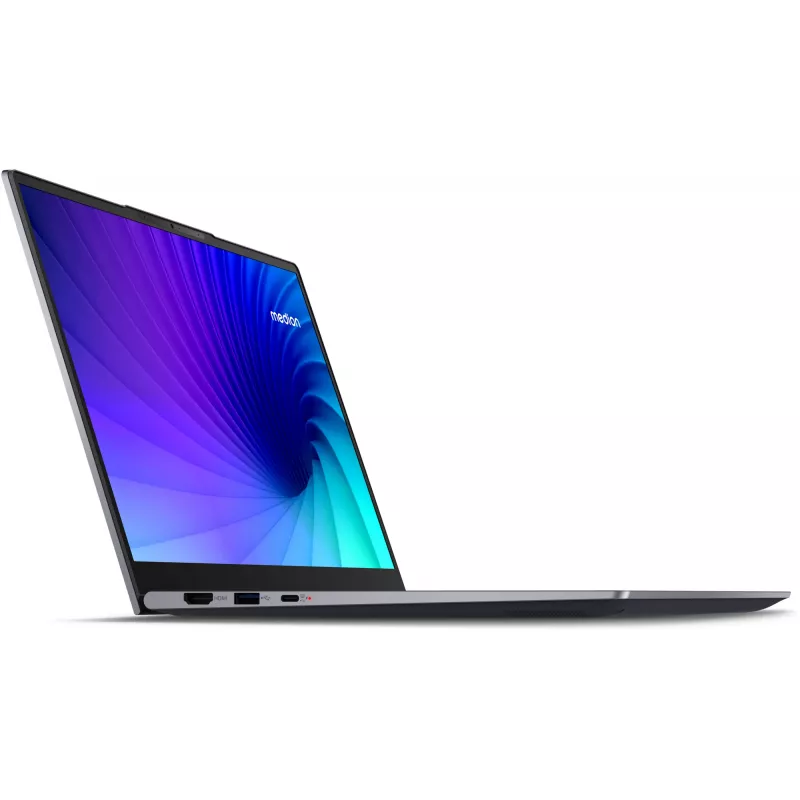 MEDION SPRCHRGD 14 S1 Elite MD62637 Snapdragon X1E-78-100 portátil 35,6 cm (14 inch) WQXGA+ 16 GB LPDDR5-SDRAM 512 GB SSD Wi-Fi 6E (802.11ax) Windows 11 Home inglés US gris