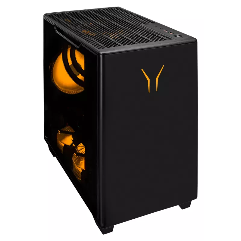 ERAZER Bandit P20 MD35462 Intel Core Ultra 7 265F 32 GB DDR5-SDRAM 1 TB SSD NVIDIA GeForce RTX 5070 Windows 11 PC de torre negro