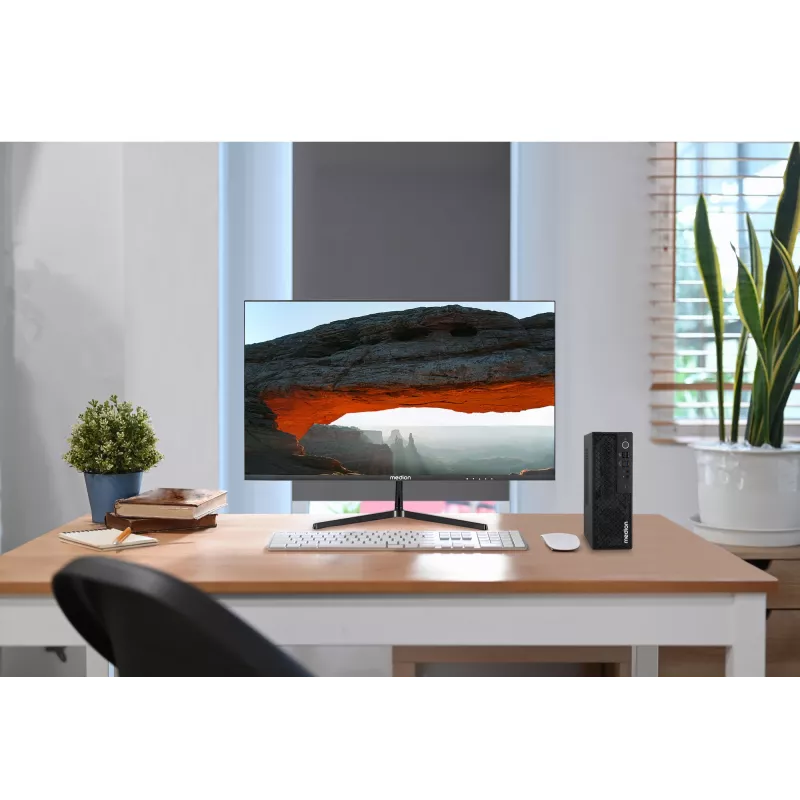 MEDION PICOWORX T80III MD340012 Intel Core Ultra 5 228V 32 GB DDR5-SDRAM 1 TB SSD Windows 11 Home Mini-PC negro