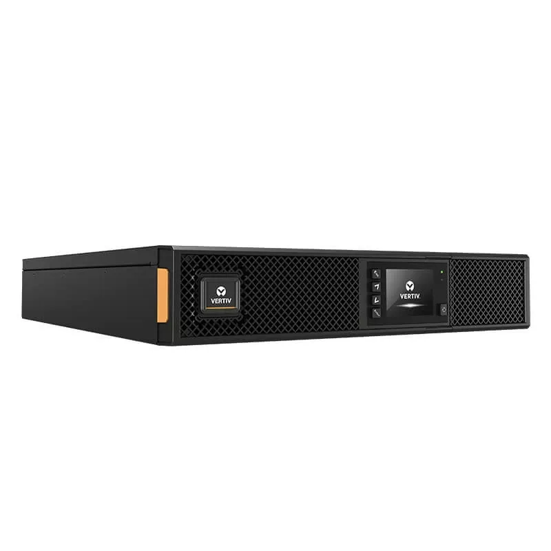 SAI Vertiv Liebert GXT5 0,75 kVA / 0,75 kW 230V rack/torre, 8 salidas C13/C19, LCD, batería VRLA