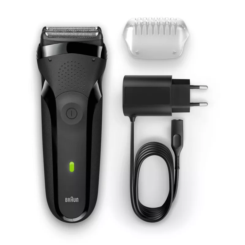 Braun Series 3 300s Afeitadora de lámina Recortadora Negra