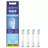 Oral-B Pulsonic Clean 4 uds. Blanco