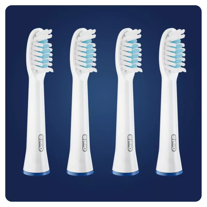 Oral-B Pulsonic Sensitive 4 uds. Blanco
