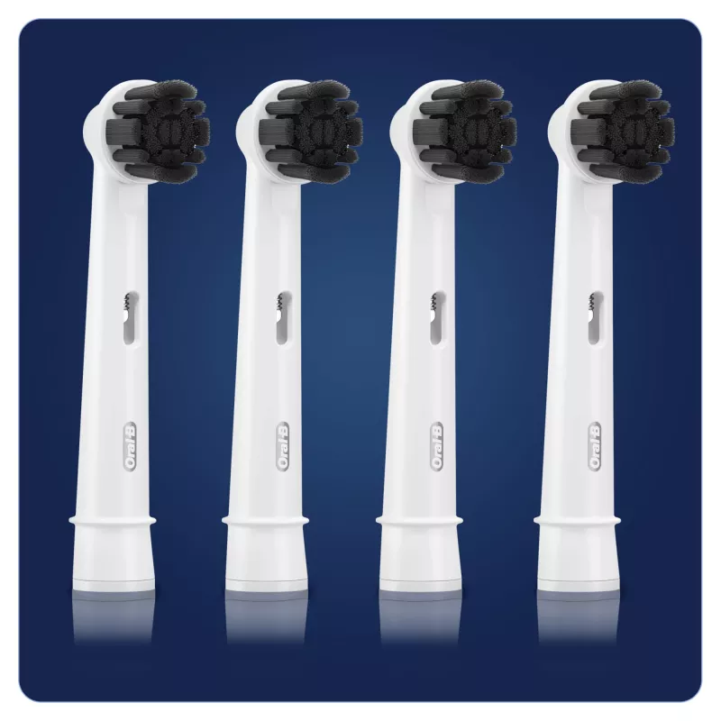 Oral-B Pure Clean cabezales de repuesto para cepillo, 4 uds., blancos (350053)