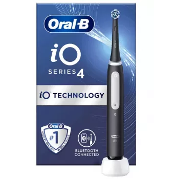 Oral-B iO 4 Cepillo de dientes eléctrico rotatorio para adultos Negro