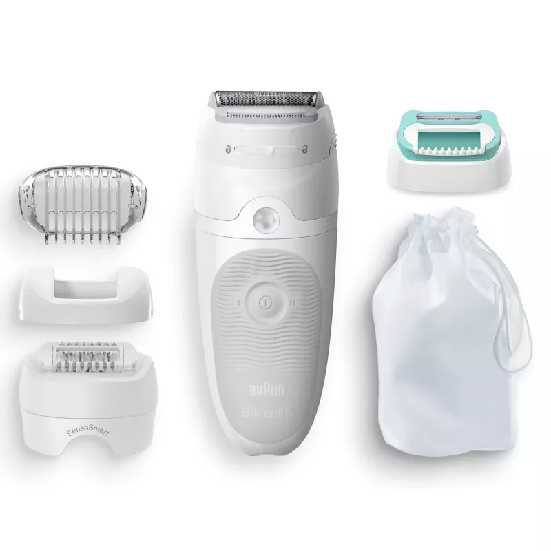 Braun Silk-épil 5 81770430 Depiladora 28 pinzas Blanco