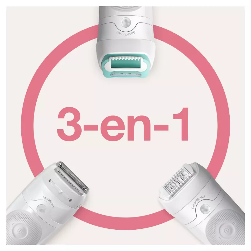 Braun Silk-épil 5 81770430 Depiladora 28 pinzas Blanco