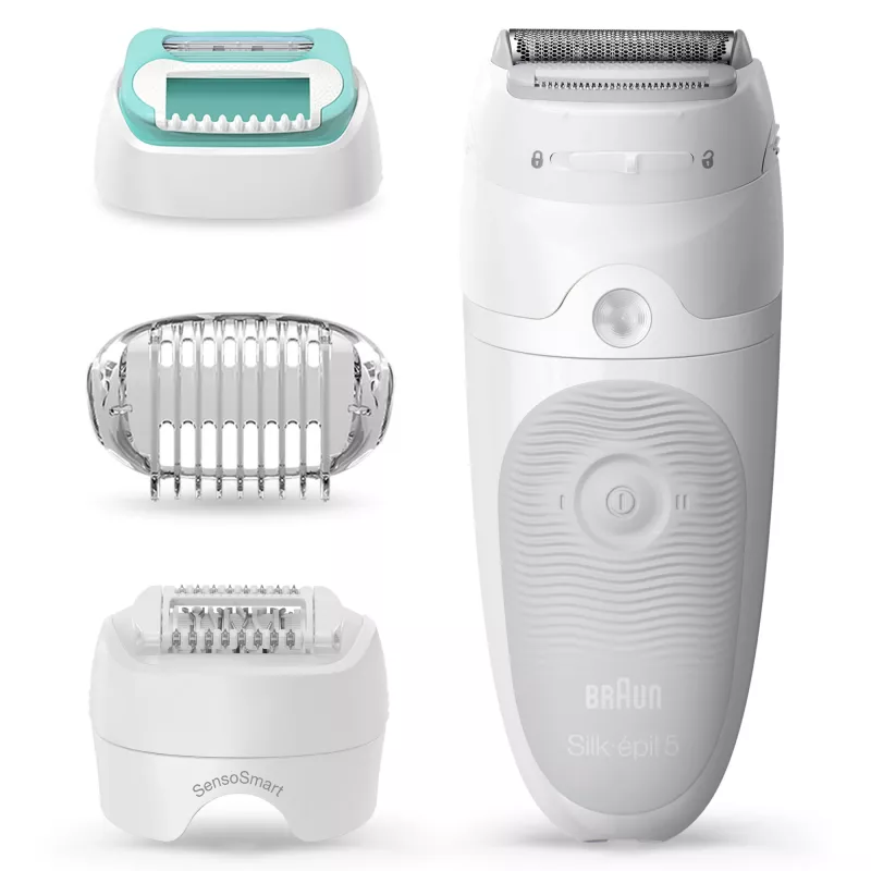 Braun Silk-épil 5 81770430 Depiladora 28 pinzas Blanco