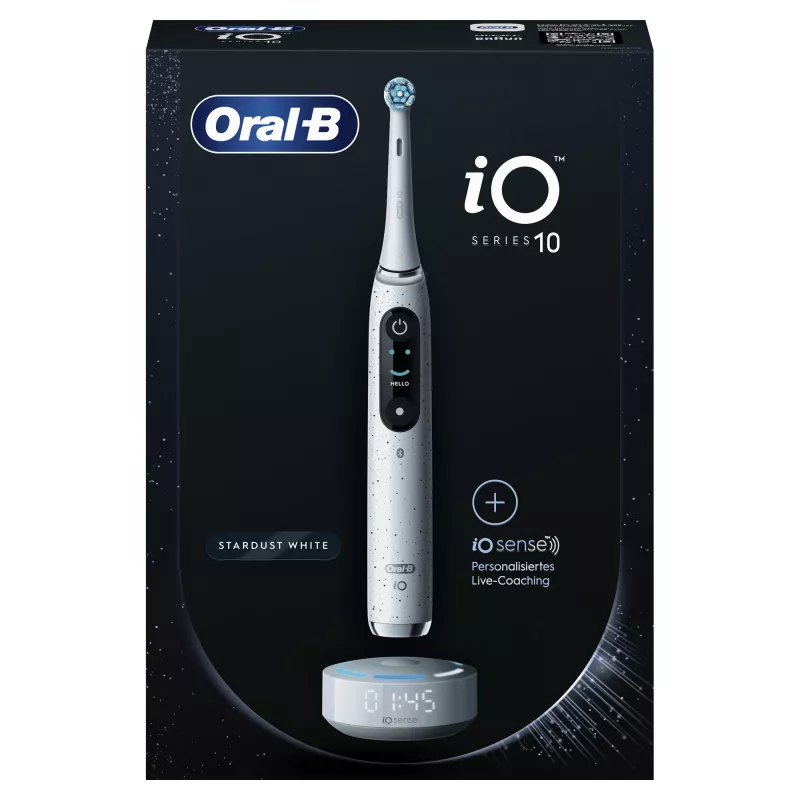Oral-B iO Series 10 Cepillo de dientes para adultos rotatorio-oscilante Blanco