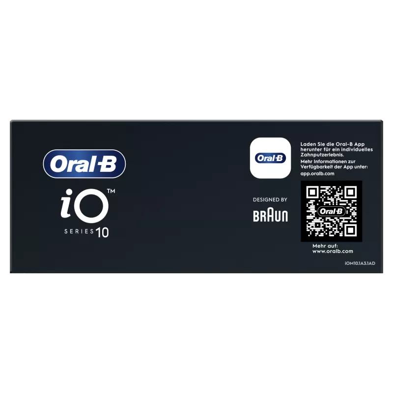 Oral-B iO Series 10 Cepillo de dientes para adultos rotatorio-oscilante Blanco