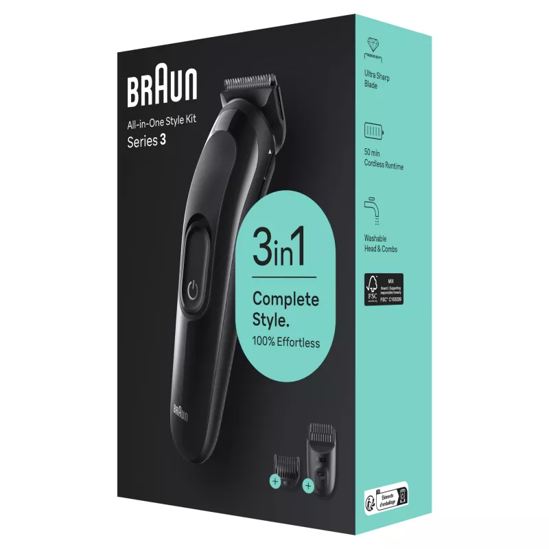 Braun SK2400 Styling Kit, negro