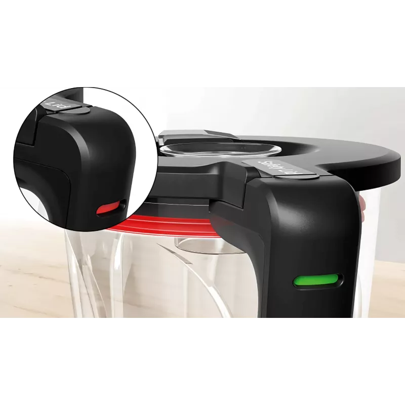 Bosch Serie 4 MMB6382M batidora de vaso 1200 W negro, acero inoxidable