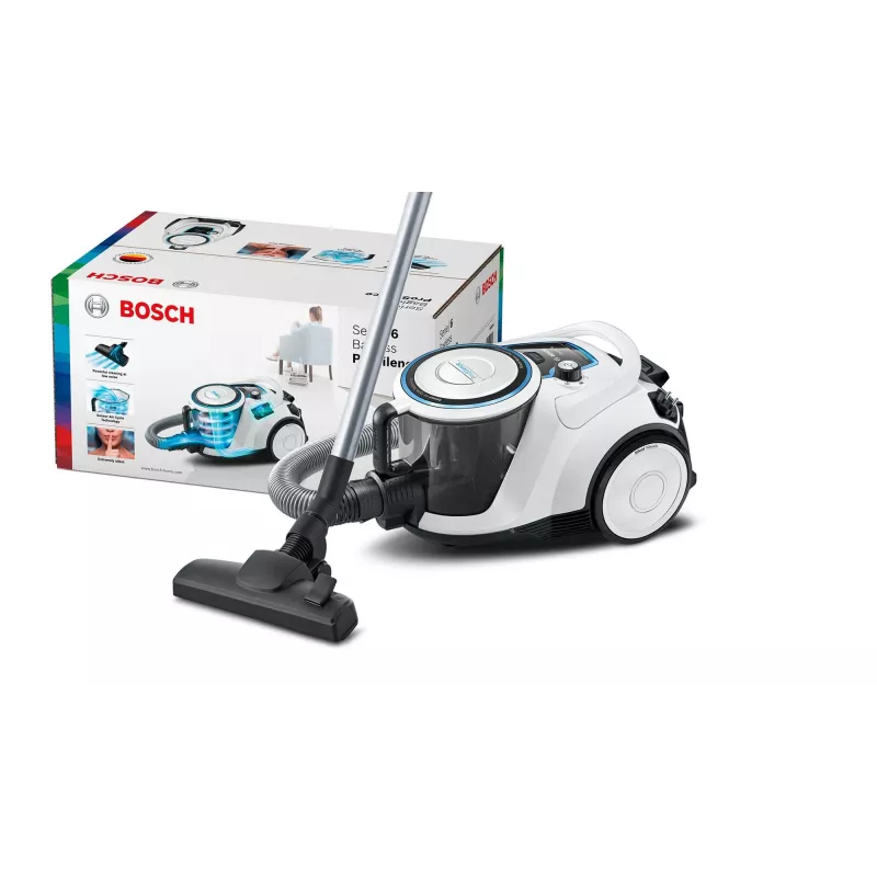 Bosch Serie 6 BGC41LSIL aspirador 2,4 L aspirador de escoba en seco 600 W sin bolsa
