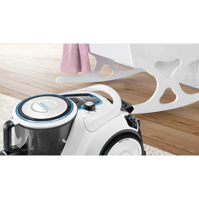 Bosch Serie 6 BGC41LSIL aspirador 2,4 L aspirador de escoba en seco 600 W sin bolsa