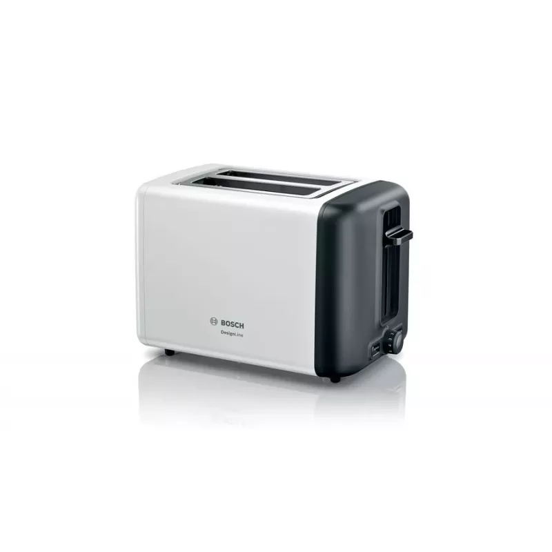 Bosch TAT3P421DE tostadora 2 rebanadas 970 W negro, blanco