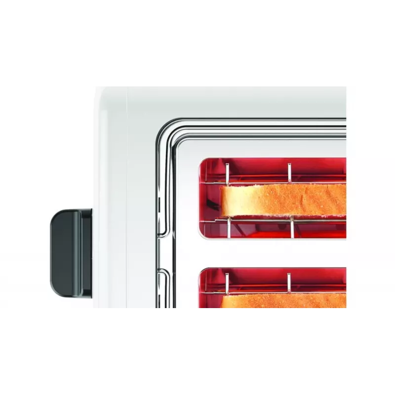 Bosch TAT3P421DE tostadora 2 rebanadas 970 W negro, blanco