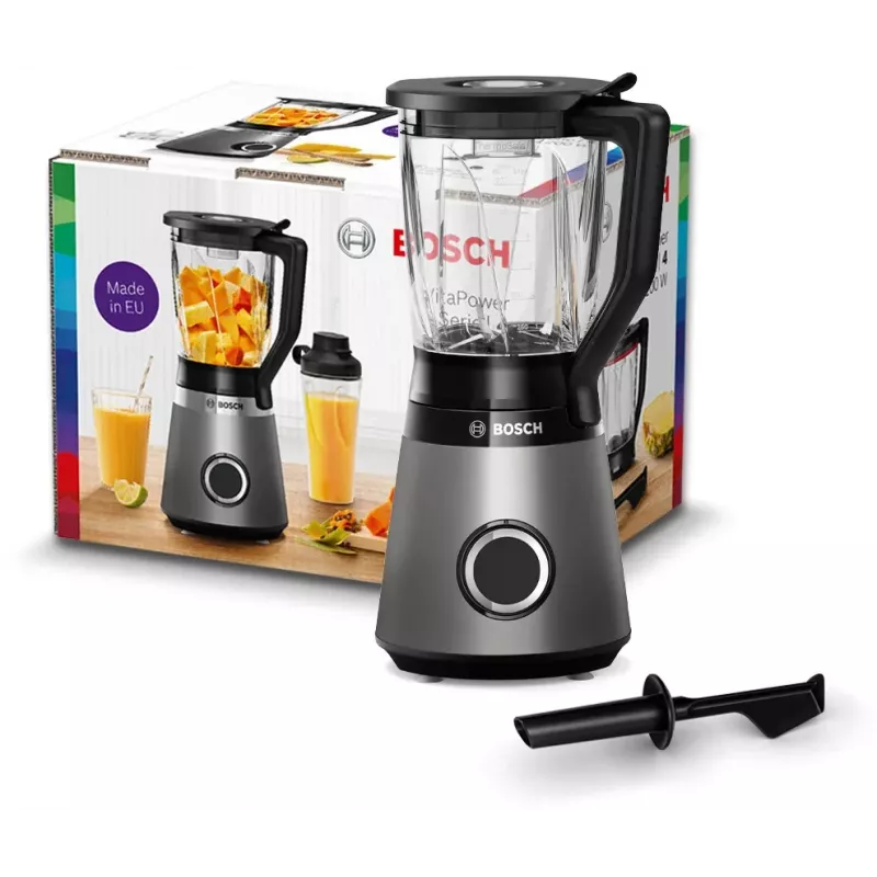 Bosch MMB6172SN batidora de vaso 1,5 L batidora de mesa 1200 W negro, acero inoxidable