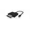 ICY BOX IB-CR402-C31 lector de tarjetas USB 3.1 (Gen 2) Type-C™ negro