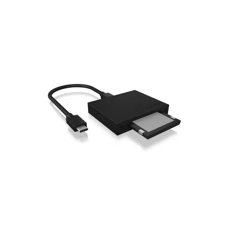ICY BOX IB-CR402-C31 lector de tarjetas USB 3.1 (Gen 2) Type-C™ negro