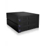 ICY BOX IB-573SSK-12G backplane de 8,89 cm (3,5 pulgadas) negro