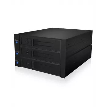 ICY BOX IB-573SSK-12G backplane de 8,89 cm (3,5 pulgadas) negro