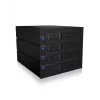 ICY BOX IB-574SSK-12G backplane de 8,89 cm (3,5 pulgadas) negro