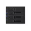 ICY BOX IB-574SSK-12G backplane de 8,89 cm (3,5 pulgadas) negro