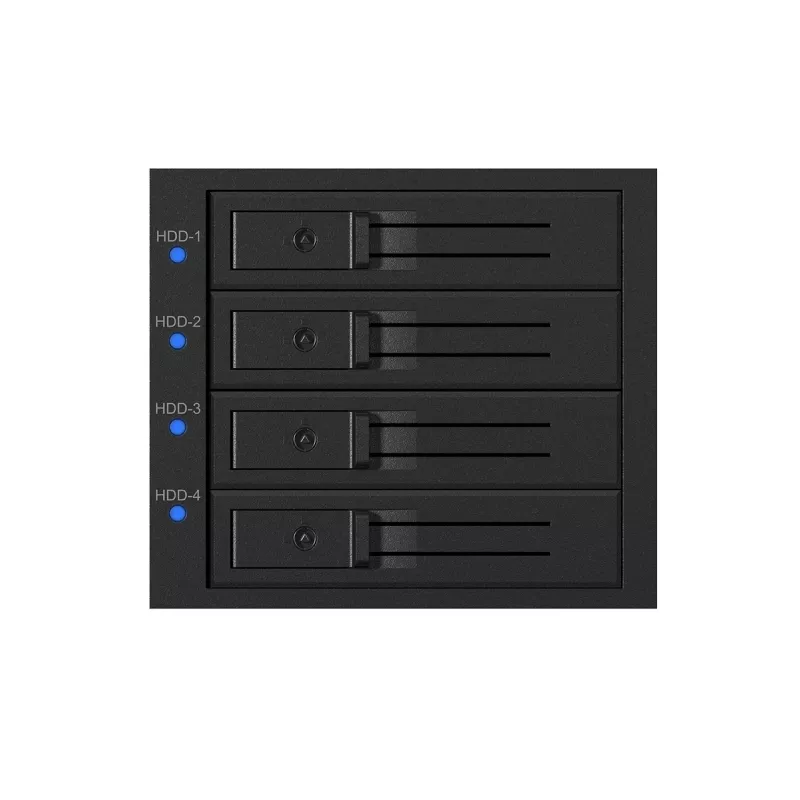 ICY BOX IB-574SSK-12G backplane de 8,89 cm (3,5 pulgadas) negro