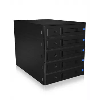 ICY BOX IB-575SSK-12G backplane de 8,89 cm (3,5 pulgadas) negro