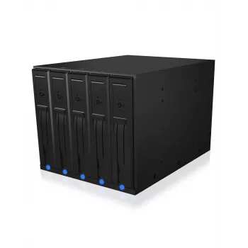 ICY BOX IB-575SSK-12G backplane de 8,89 cm (3,5 pulgadas) negro