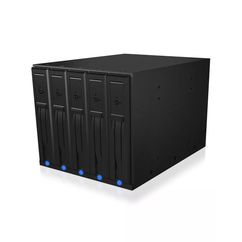 ICY BOX IB-575SSK-12G backplane de 8,89 cm (3,5 pulgadas) negro