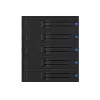 ICY BOX IB-575SSK-12G backplane de 8,89 cm (3,5 pulgadas) negro
