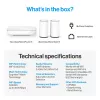 Linksys Velop Micro 6 Sistema mesh – Dual band WiFi 6 AX3000 (pack de 3)