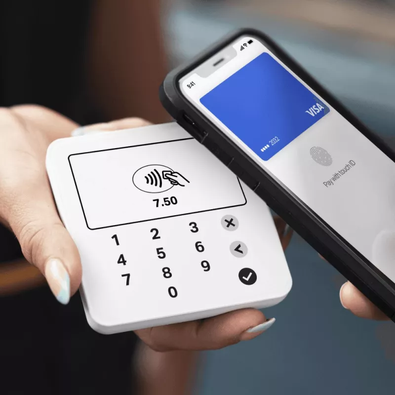 SumUp Solo Lite Lector de tarjetas inteligente Batería Bluetooth Blanco