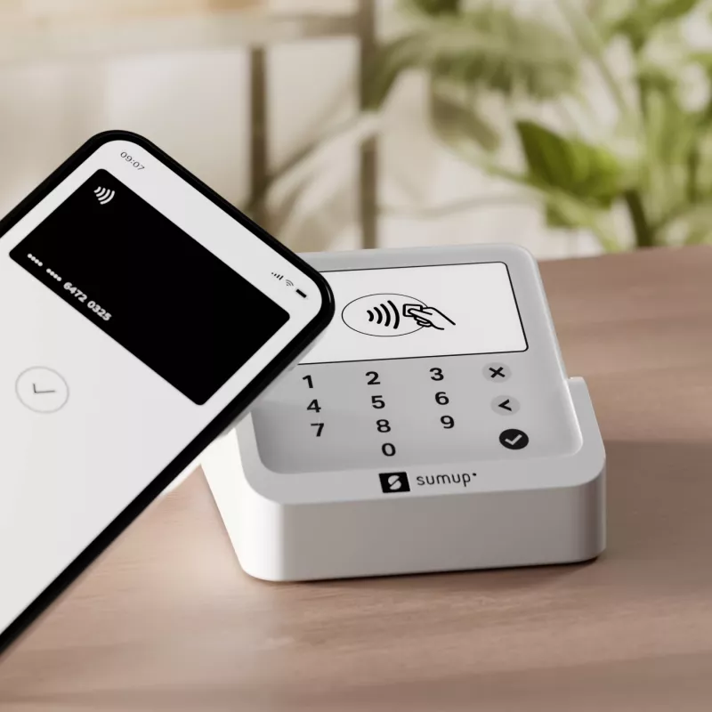SumUp Solo Lite Lector de tarjetas inteligente Batería Blanco