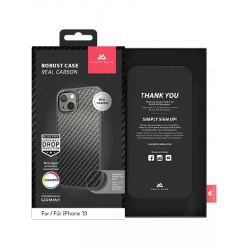 Hama Robust Real Carbon Funda para móvil 15,5 cm (6,1