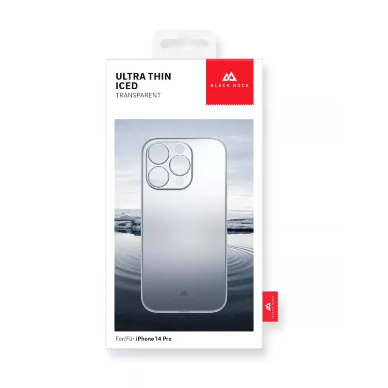 Hama Ultra Thin Iced funda para móvil cubierta transparente para iPhone 14 Pro