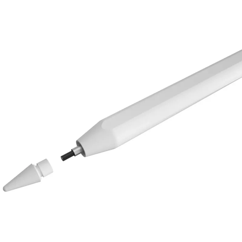 DEQSTER Lite puntas de repuesto – paquete de 2, punta, blanco, policloruro de vinilo (PVC), DEQSTER Pencil Lite, China, 15,1 mm