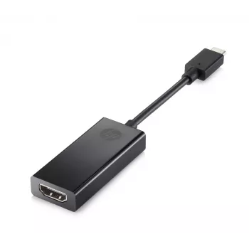 HP adaptador USB-C a VGA, negro, China, Windows 10, Windows 11, ChromeOS, Business, 0 - 40 °C