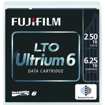 Cinta de datos vacía Fujifilm LTO Ultrium 6 2.5 TB 1,27 cm