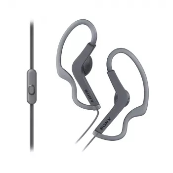 Sony MDRAS210APB auricular con cable gancho deportivo negro
