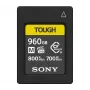 Tarjeta de memoria CFexpress tipo A Sony CEA-M960T — 960 GB, lectura 800 MB/s, escritura 700 MB/s, resistente al polvo, golpes y humedad