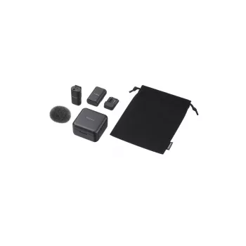 Sony ECM-W3S Negro Micrófono digital para cámara