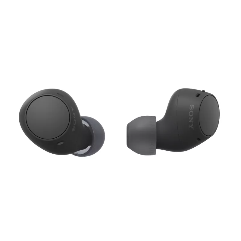 Auriculares Sony WF-C510 In-Ear True Wireless, Bluetooth 5.3, IPX4, controladores de 6 mm, 22 h de batería (con estuche de carga) — Negro